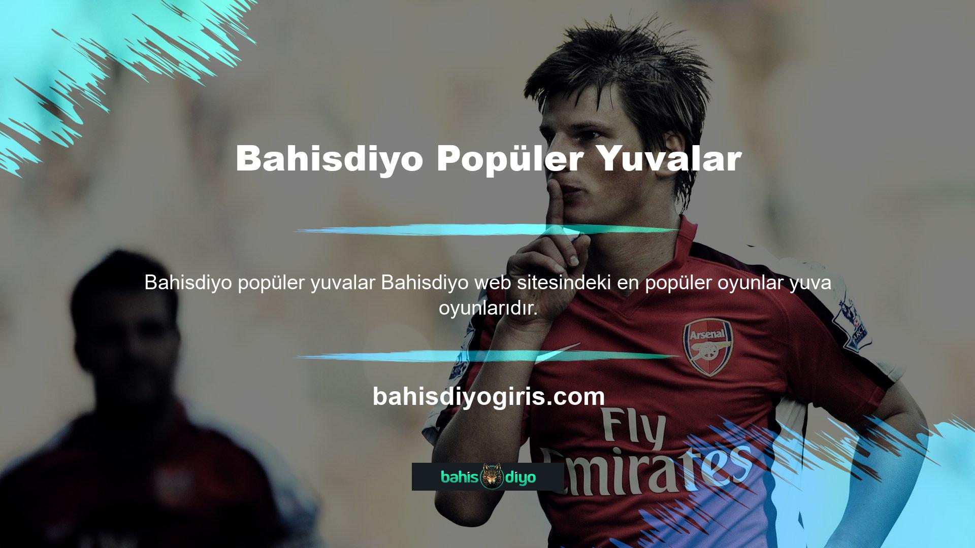 Bahisdiyo casino oyunları, blackjack, rulette, aynı zamanda aktif olarak aktif olarak oynayabilir: Oyundaki atlar ve grioles, futbol, basketbol, tenis ve buz hokeyi gibi bazı sporlar